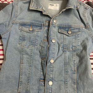 Blue Denim Jacket Size-s