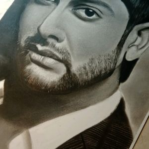 Portrait Art Work Handmade Draw