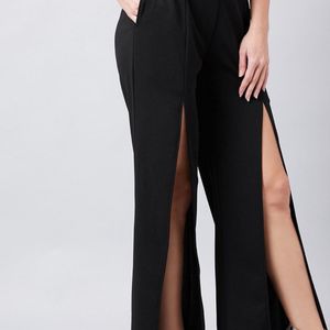 Front Slit Trousers From Myntra