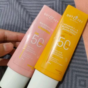 Comb Of Dot & Key Sunscreens