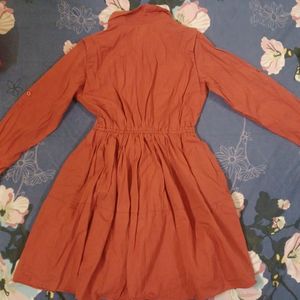 Comfortable Dress With Side Pockets