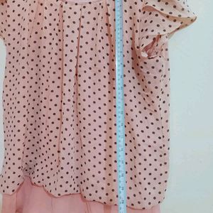 Beautiful Peach Pink Top