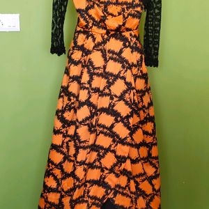 Narangi Long Gown New With Tag