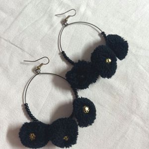 Pompom Earrings