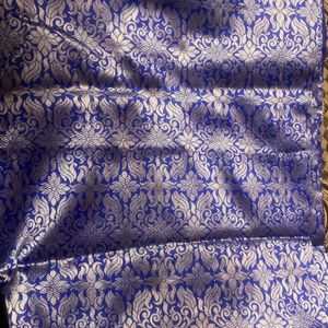 Kanjeevaram Silk Saree Blue Ladies