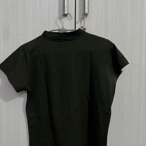 Turtleneck T-shirt