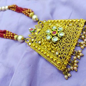 Very Elegant Rani Haar With Premium Pearls