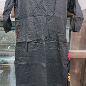 Black Colour Kurta