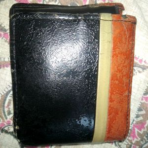 Men's lather Wallet