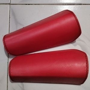 Kipsta Shin Guard For Soccer ( Red)