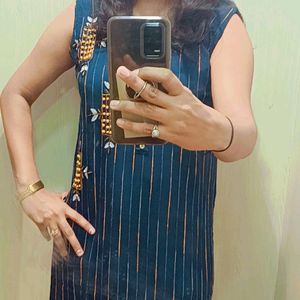 Navy Blue 💙 Kurti