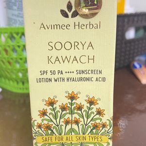 Avimee Herbal Spf 50 PA++++ Sunscreen Lotion