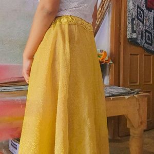 Golden Colour Totally NewSkirt 30₹ Off On Delivery