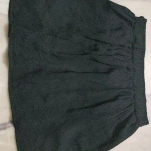 Black Skirt With Pockets