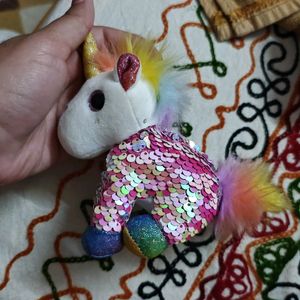 Colourful Unicorn Soft Toy