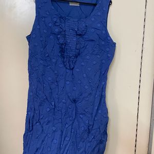 Women Blue Dress