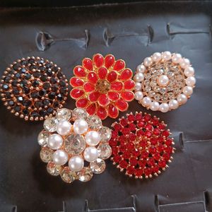 Adjustable Rings Combo Of 5 For Women And Girls