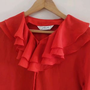 Beautiful Top With Nice Ruffle Detailing