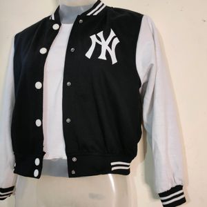 Black Varsity Jacket