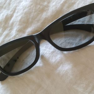 Black Plastic frame 3D Glasses