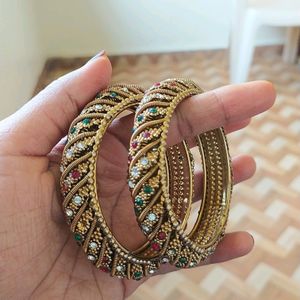 Diamond Studded Kada (Bangles)