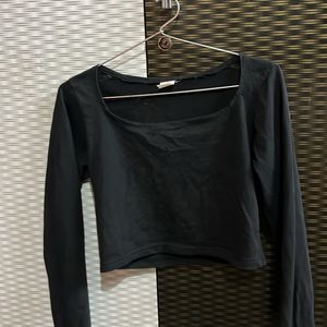 Black Full Sleeve Top