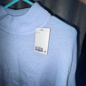 H&M Light Blue Jumper