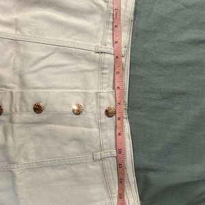 Button-up Mini Skirt