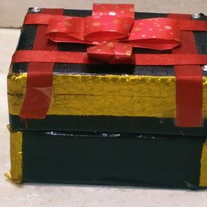 HANDMADE GIFT BOX ( FOR JEWELRY , SMALL GIFT , ETC )