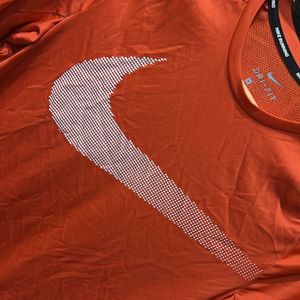 Nike Orange Tshirt