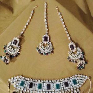 Beautiful Party Wear Neckless Set