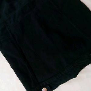 Black Denim Jacket For Women