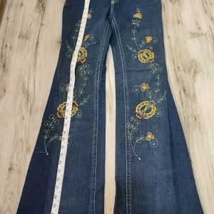 Sc3948 N. S. B. Bootcut Jeans Waist 28