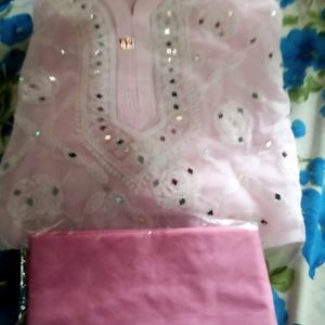 Mirror Wark Laknavi Kurti