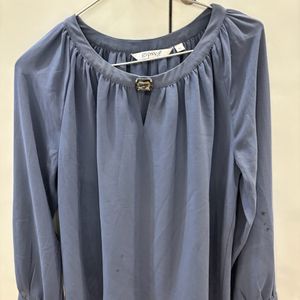 Grey Formal Top