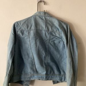 blue denim jacket