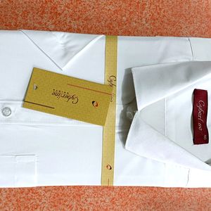 Mens White Formal Shirt