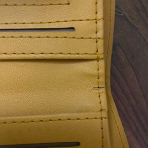 Baggit Yellow Wallet