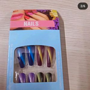 Big Size Fake Nails 1 Set