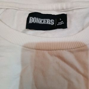 Bonkers Sleeveless White Top