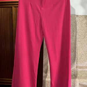 Women Formal Pink Pant