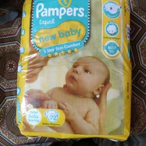 Pampers New Baby Tape Diaper