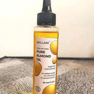 Brillare Pure Almond Oil - 100 ML