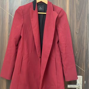 Red stylish Overcoat