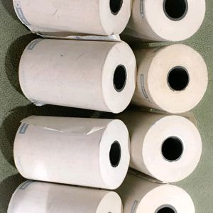 Set Of 8 Electronic Bill Paper Rolls..✨