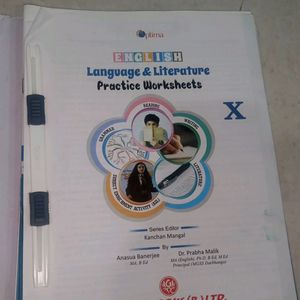 10thh Class English Language &literature Worksheet