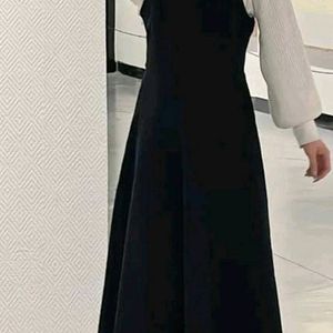 Maxi Korean Dungree Dress