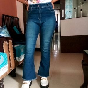 Boot Cut High Waist Jean