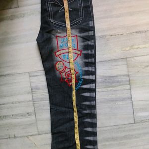 Black Bellbottom Jeans(Men's)