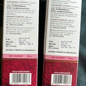 Mamaearth Beetroot Hydraful MOISTURIZER Pack Of 2